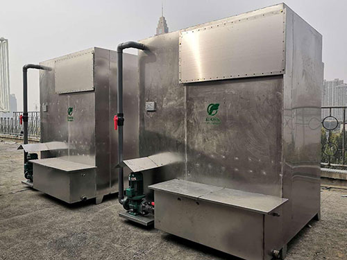 石家莊以嶺藥業(yè)啟風(fēng)水旋塔項(xiàng)目