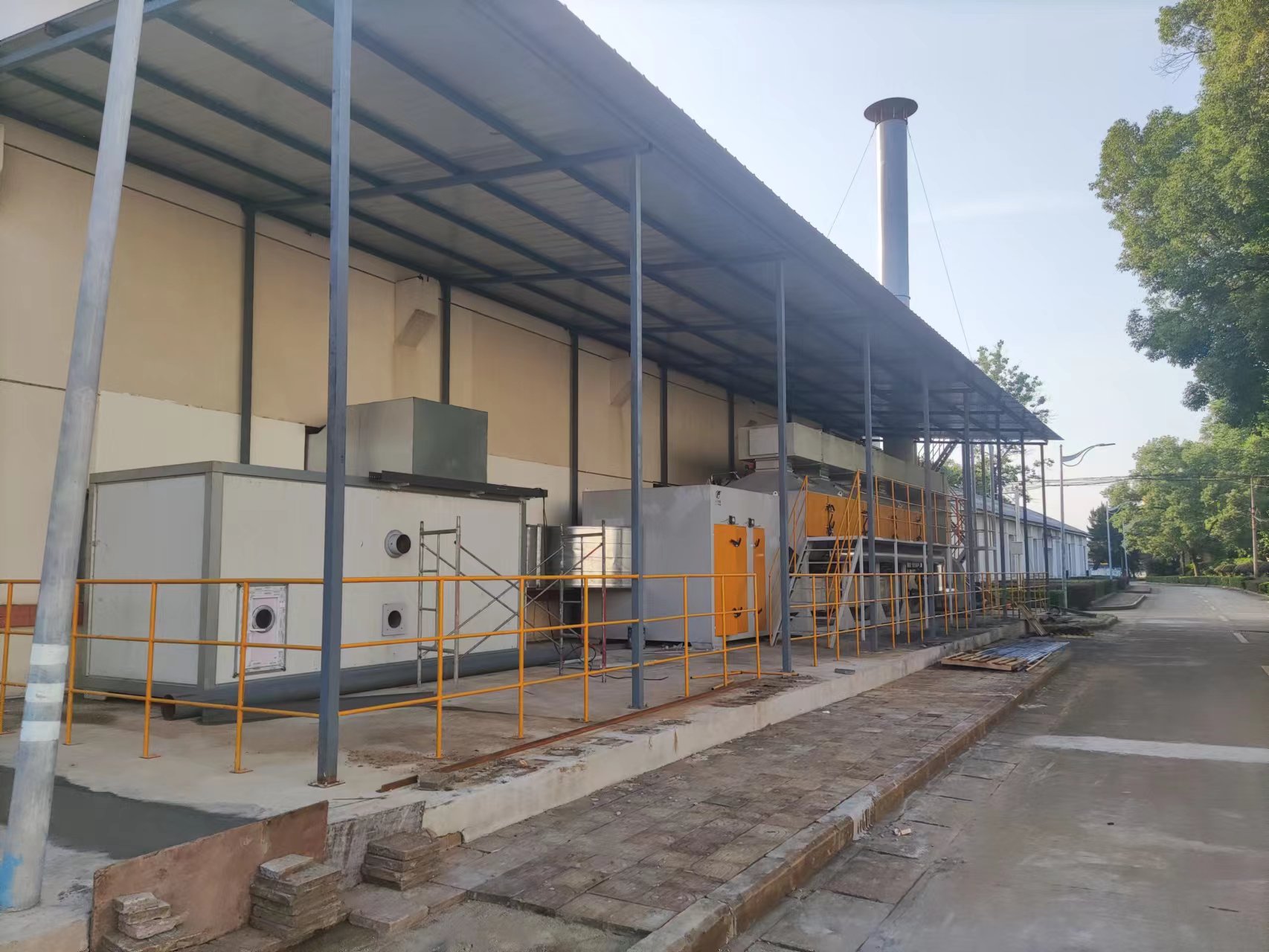 活性炭吸附脫附+催化燃燒設(shè)備